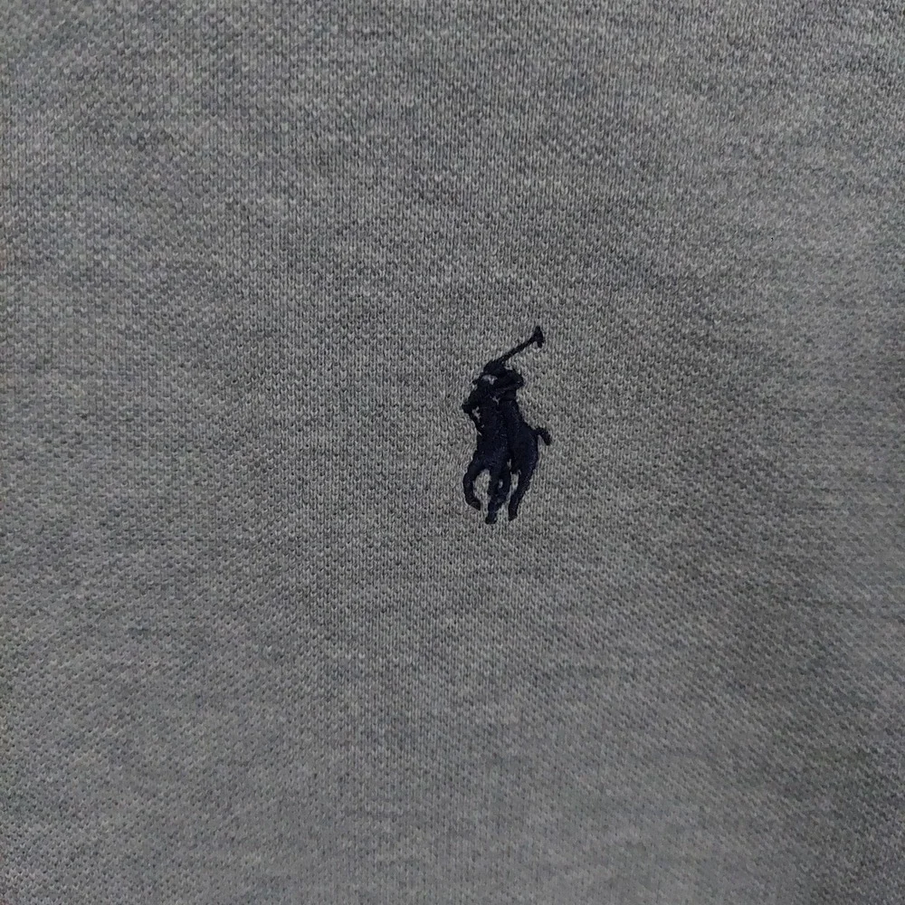 Polo Ralph Lauren Polo Shirt Mens XL‎ Gray Short Sleeve Embroidered Logo
